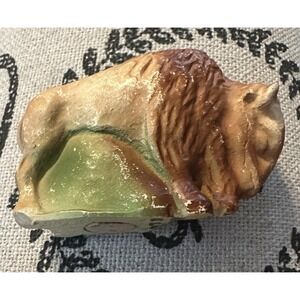 Single Vintage Buffalo Salt OR Pepper Shaker - Cork is Included